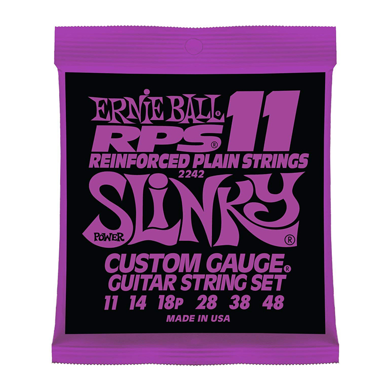 قیمت خرید فروش سیم گیتار الکتریک ارنی بال Ernie Ball 2242 Power Slinky RPS 11 Electric Guitar Strings