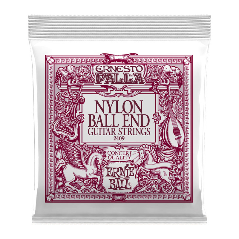 قیمت خرید فروش سیم گیتار کلاسیک ارنی بال Ernie Ball 2409 Ernesto Palla Black Nylon Gold Ball End