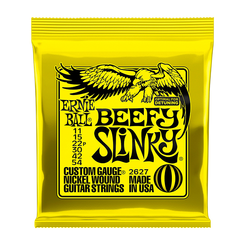 قیمت خرید فروش سیم گیتار الکتریک ارنی بال Ernie Ball 2627 Beefy Slinky Electric Guitar Strings