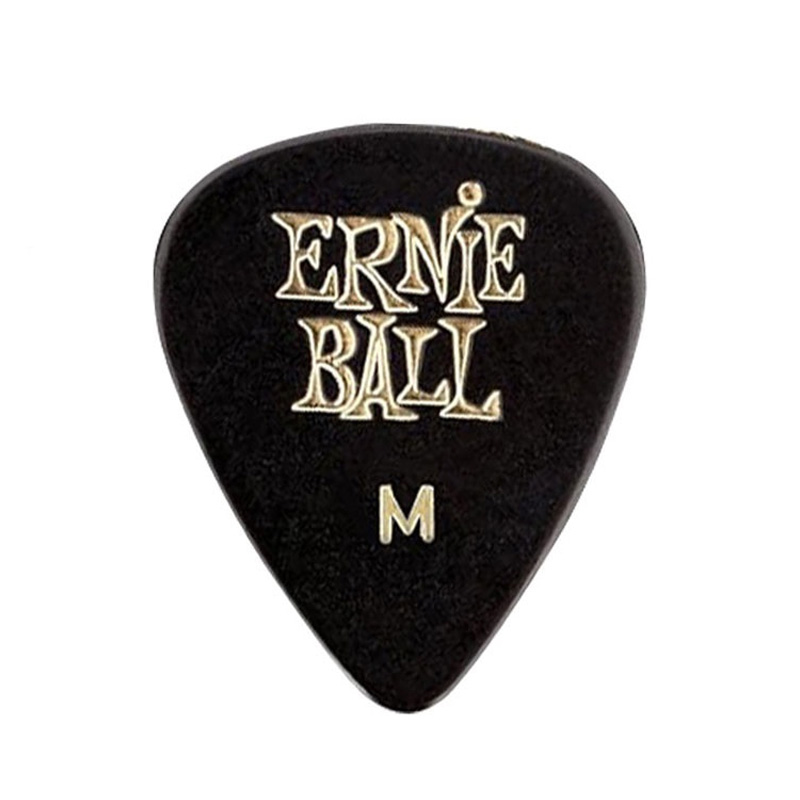 پیک گیتار ارنی بال Ernie Ball 9178 Cellulose Medium Black 0.72mm