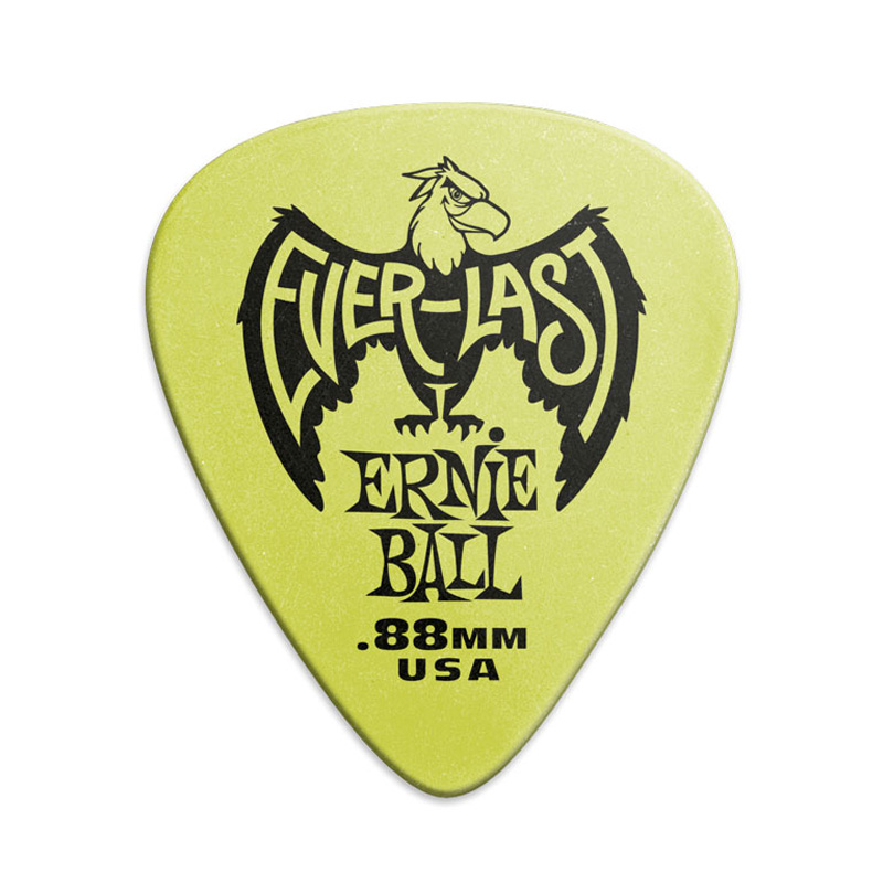 پیک گیتار ارنی بال Ernie Ball 9191 Everlast 0.88mm Green