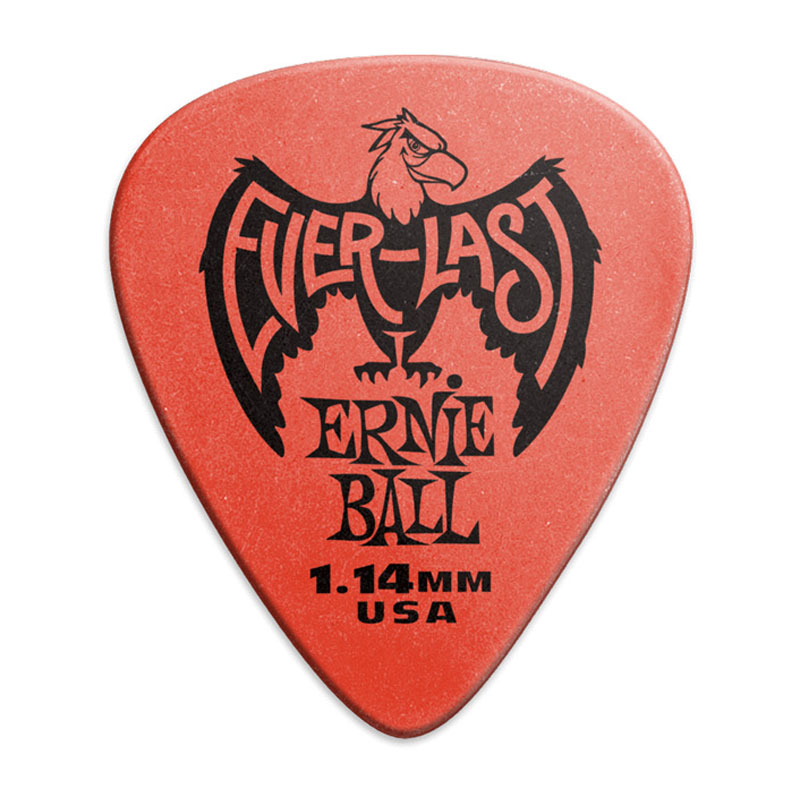 پیک گیتار ارنی بال Ernie Ball 9194 Everlast 1.14mm Red