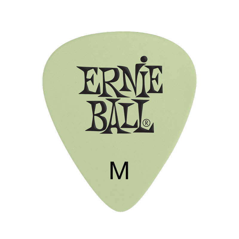 پیک گیتار ارنی بال Ernie Ball 9225 Cellulose Medium Super Glow 0.72mm