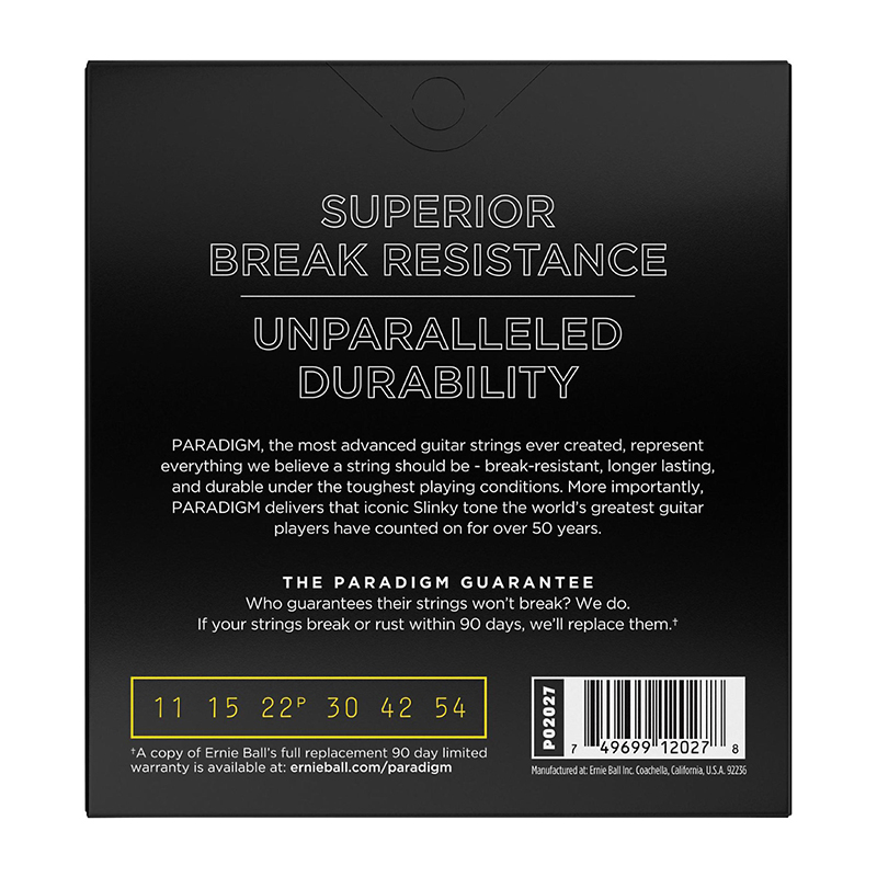 سیم گیتار الکتریک ارنی بال Ernie Ball Paradigm Beefy Slinky Electric Guitar Strings