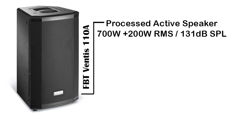 اسپیکر اکتیو FBT Ventis 110A