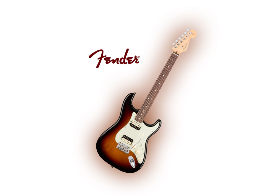 گیتار الکتریک Fender American Professional HH Shawbucker Stratocaster - 3-Color Sunburst w/ Rosewood Fingerboard