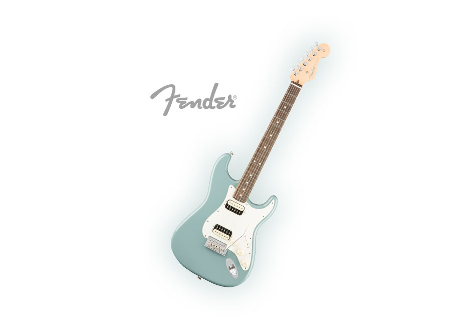گیتار الکتریک Fender American Professional HH Shawbucker Stratocaster - Sonic Gray w/ Rosewood Fingerboard