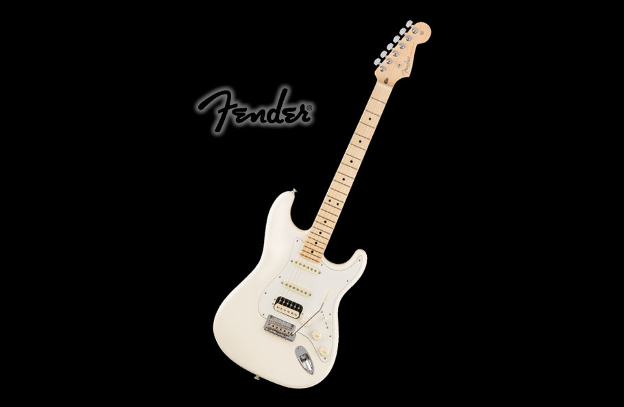 گیتار الکتریک Fender American Professional HSS Shawbucker Stratocaster - Olympic White w/ Maple Fingerboard