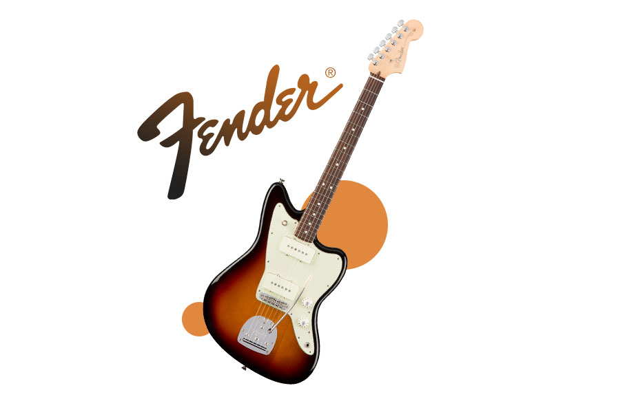 گیتار الکتریک Fender American Professional Jazzmaster - 3-Color Sunburst w/ Rosewood Fingerboard