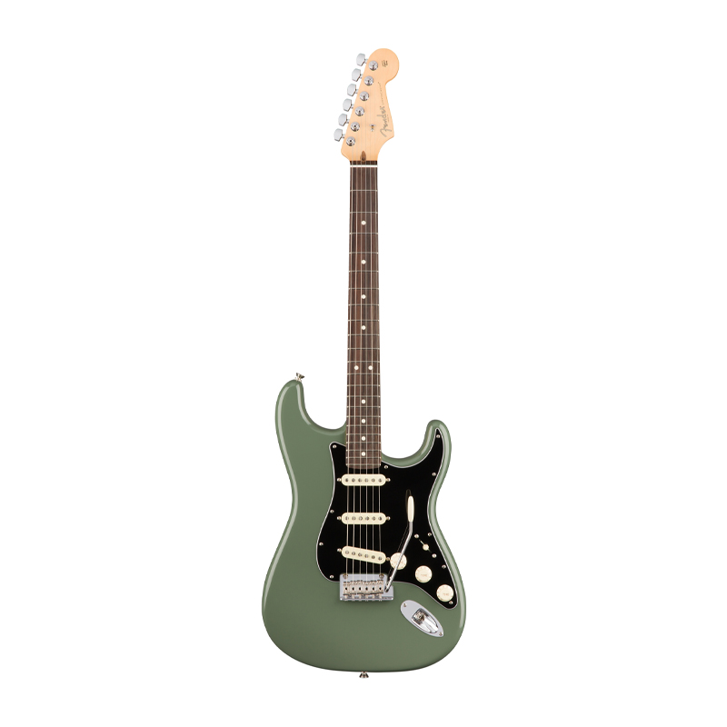 قیمت خرید فروش گیتار الکتریک فندر Fender American Professional Stratocaster - Antique Olive w/ Rosewood Fingerboard