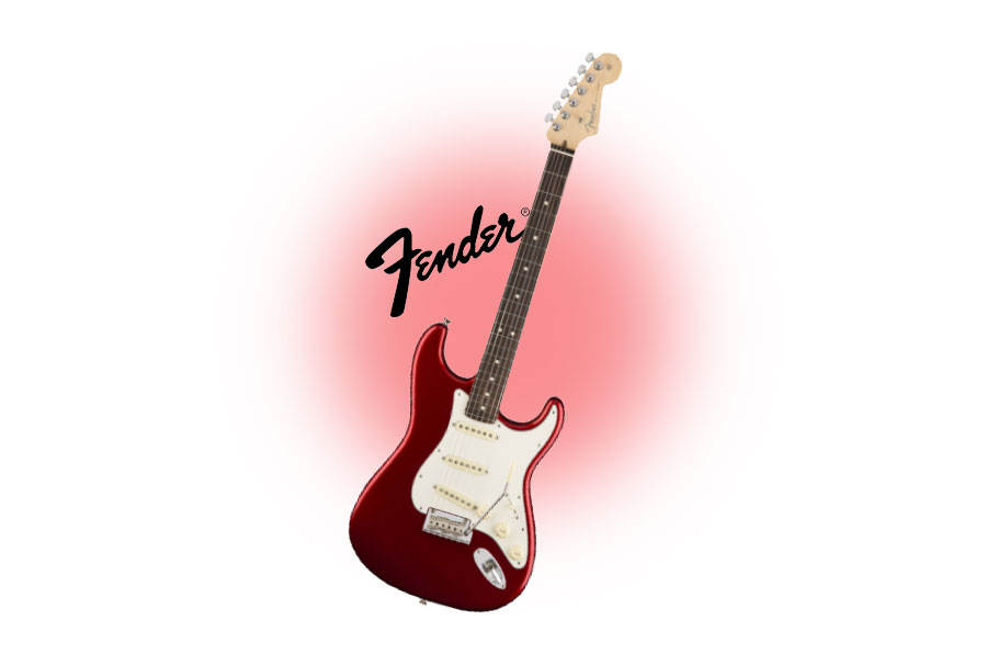 گیتار الکتریک Fender American Professional Stratocaster - Candy Apple Red w/ Rosewood Fingerboard