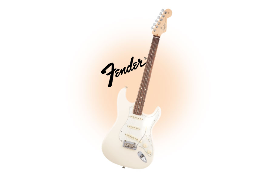 گیتار الکتریک Fender American Professional Stratocaster - Olympic White w/ Rosewood Fingerboard