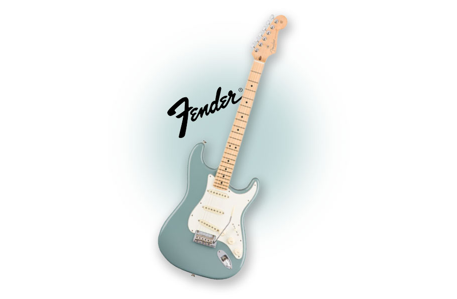 گیتار الکتریک Fender American Professional Stratocaster-Sonic Gray w/ Maple Fingerboard