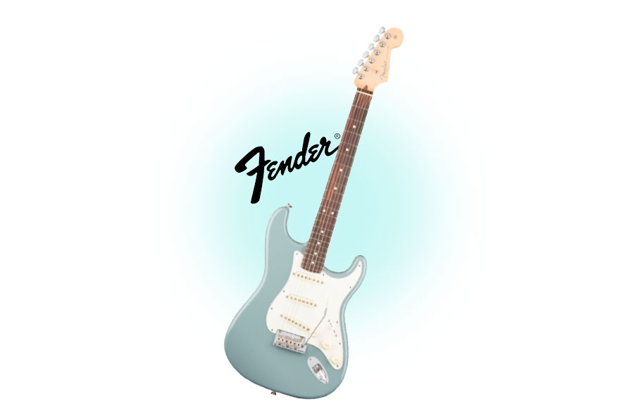 گیتار الکتریک Fender American Professional Stratocaster - Sonic Gray w/ Rosewood Fingerboard