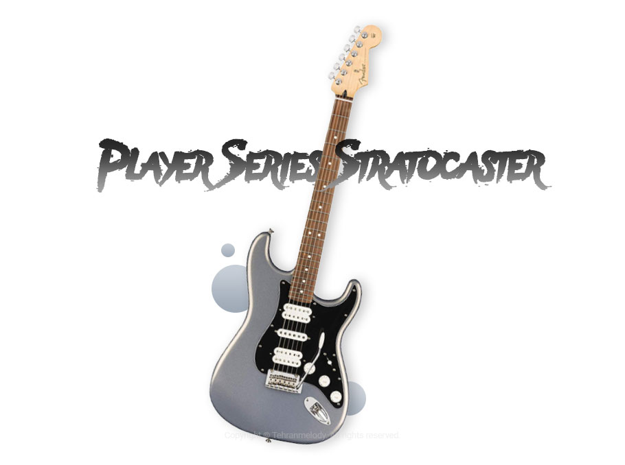 گیتار الکتریک Fender Player Series Stratocaster HSH - Silver