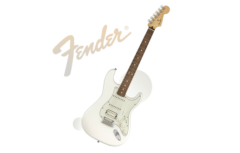 گیتار الکتریک Fender Player Series Stratocaster HSS - Polar White w/ Pau Ferro Fingerboard