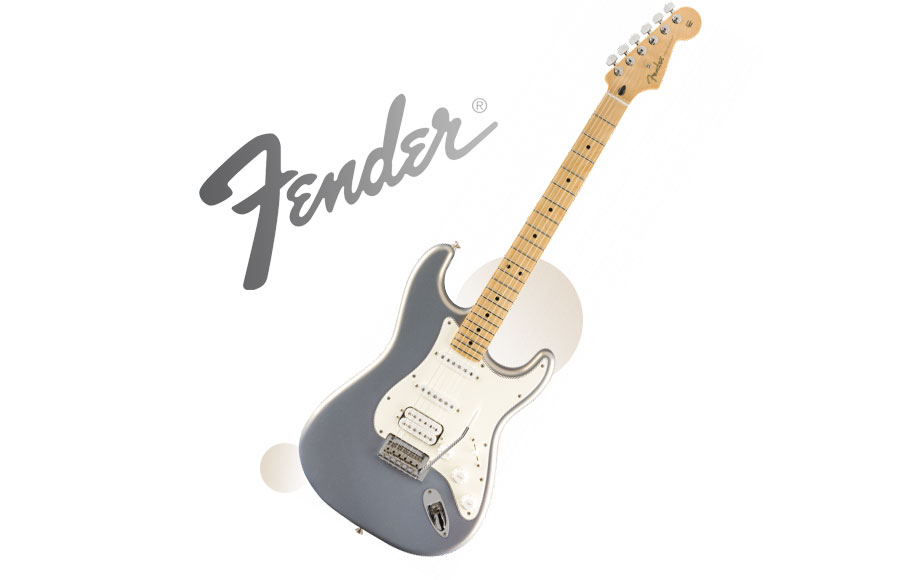 گیتار الکتریک Fender Player Series Stratocaster HSS - Silver