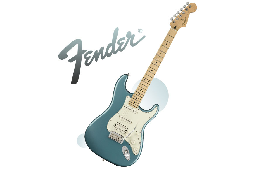 گیتار الکتریک Fender Player Series Stratocaster HSS - Tidepool w/ Maple Fingerboard