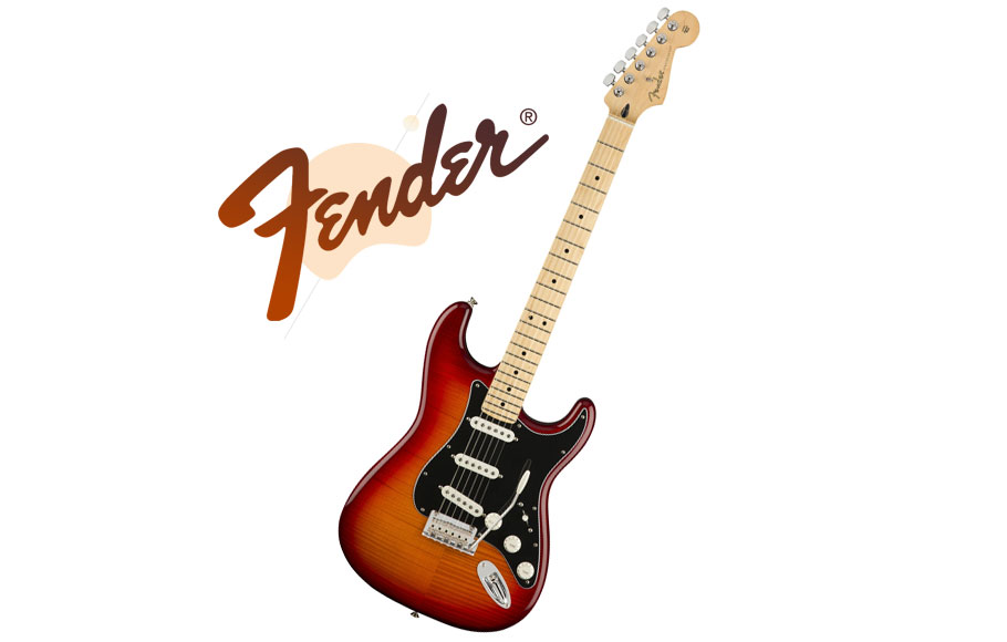 گیتار الکتریک Fender Player Series Stratocaster Plus Top - Aged Cherry w/ Maple Fingerboard