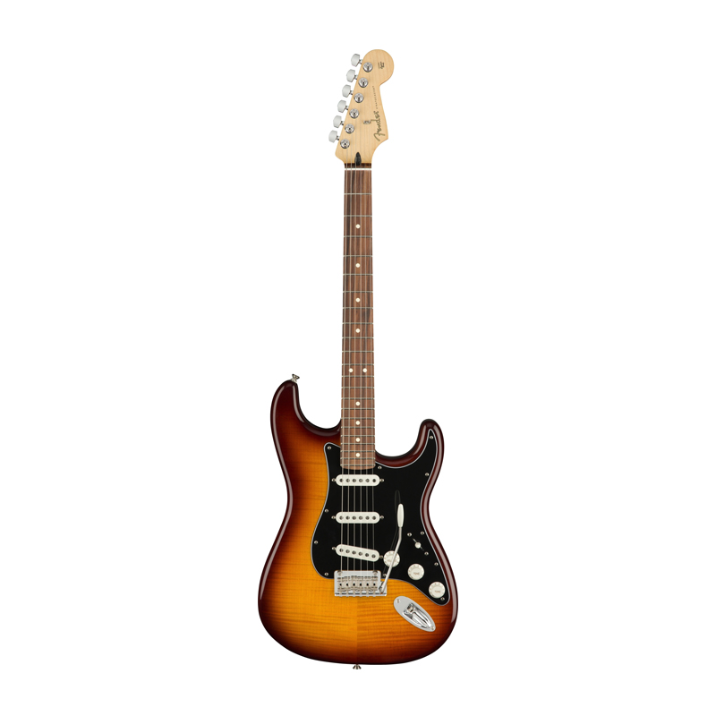 قیمت خرید فروش گیتار الکتریک فندر Fender Player Series Stratocaster Plus Top - Tobacco Sunburst w/ Pau Ferro Fingerboard