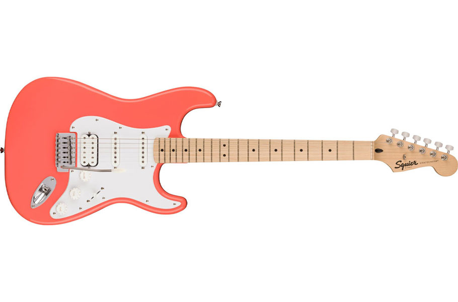 گیتار الکتریک Squier Sonic Strat LRL WPG گیتار الکتریک Squier Sonic Strat MN WPG HSS Tahitian Coral