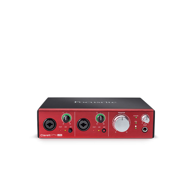 کارت صدا فوکوسرایت Focusrite Clarett 2Pre USB