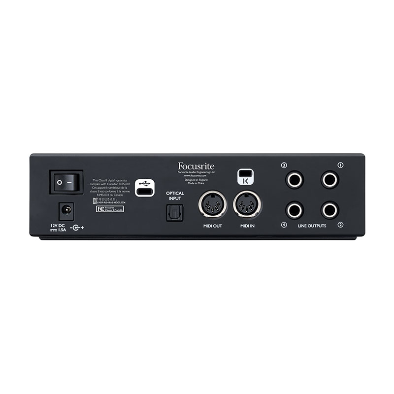 کارت صدا فوکوسرایت Focusrite Clarett 2Pre USB