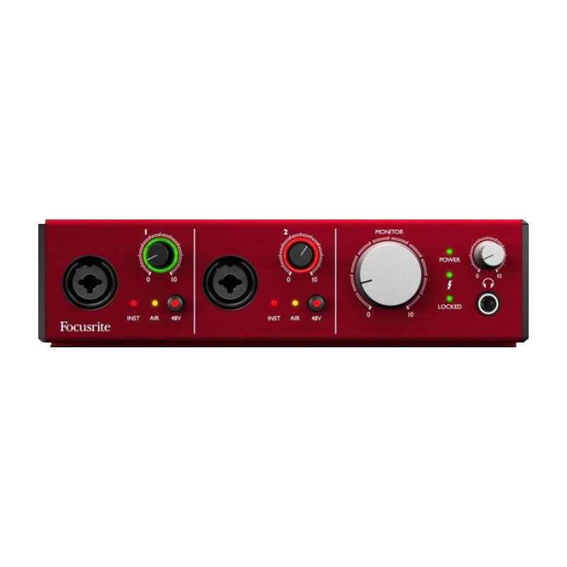 قیمت خرید فروش کارت صدا مخصوص سیستم عامل مک فوکوسرایت Focusrite Clarett 2Pre