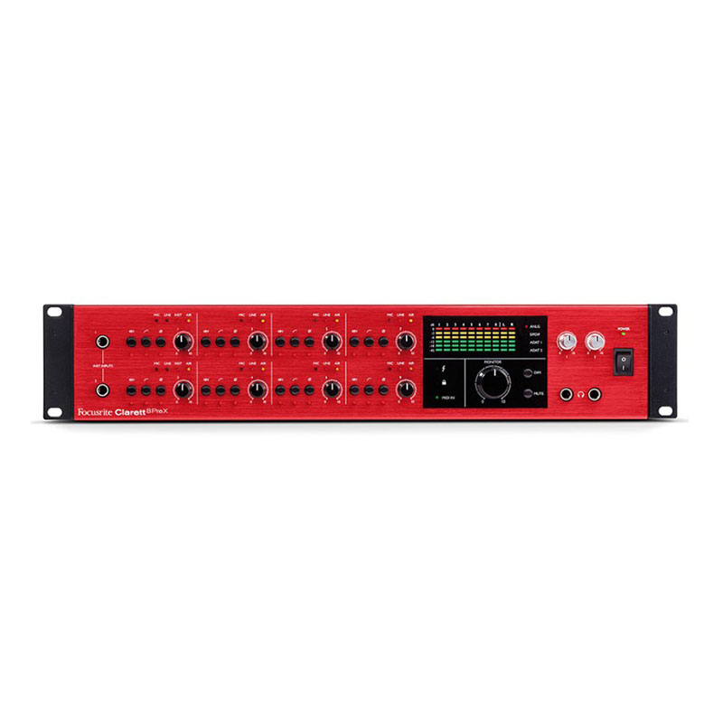 قیمت خرید فروش کارت صدا مخصوص سیستم عامل مک فوکوسرایت Focusrite Clarett 8prex