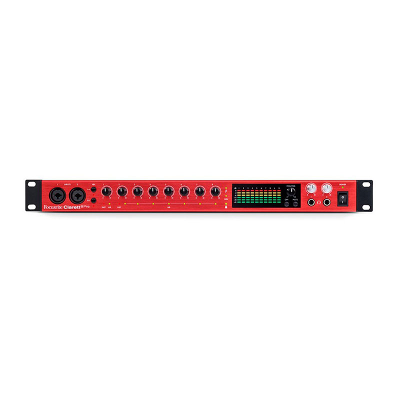 قیمت خرید فروش کارت صدا مخصوص سیستم عامل مک فوکوسرایت Focusrite Clarett 8Pre