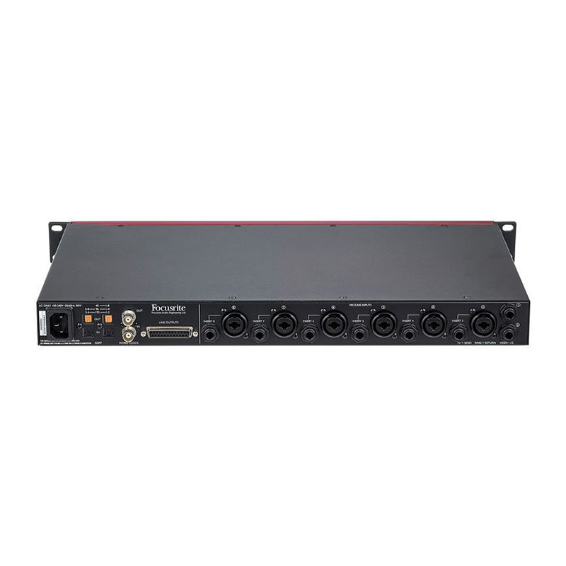 پری آمپ فوکوسرایت Focusrite Clarett OctoPre