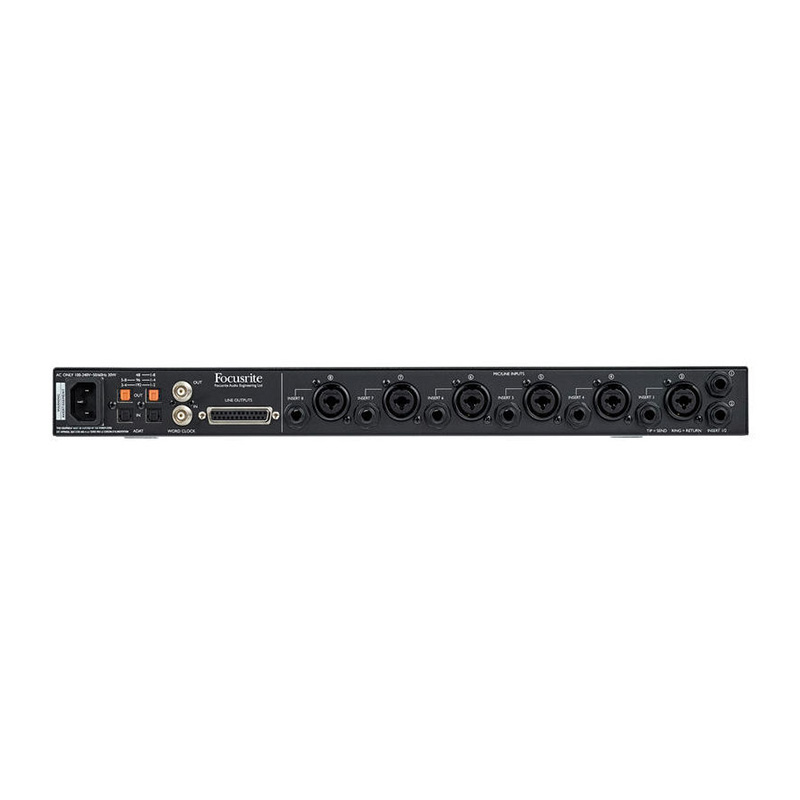 پری آمپ فوکوسرایت Focusrite Clarett OctoPre