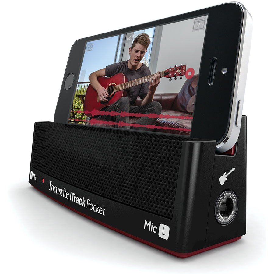 قیمت خرید فروش کارت صدا مخصوص آیفون فوکوسرایت Focusrite iTrack Pocket iOS Interface