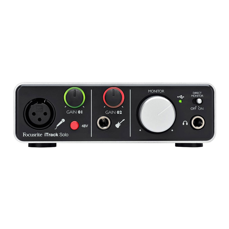 قیمت خرید فروش کارت صدا با قابلیت اتصال به آیپد فوکوسرایت Focusrite iTrack Solo