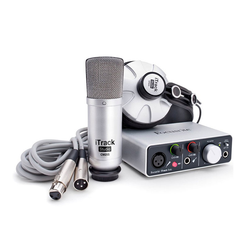 قیمت خرید فروش کارت صدا و پکیج استودیو مخصوص آیپد فوکوسرایت Focusrite iTrack Studio