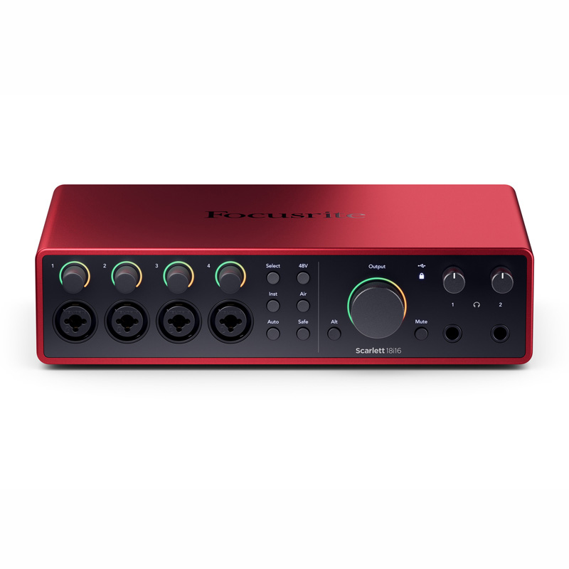 کارت صدا فوکوسرایت Focusrite Scarlett 18i16 4th Gen