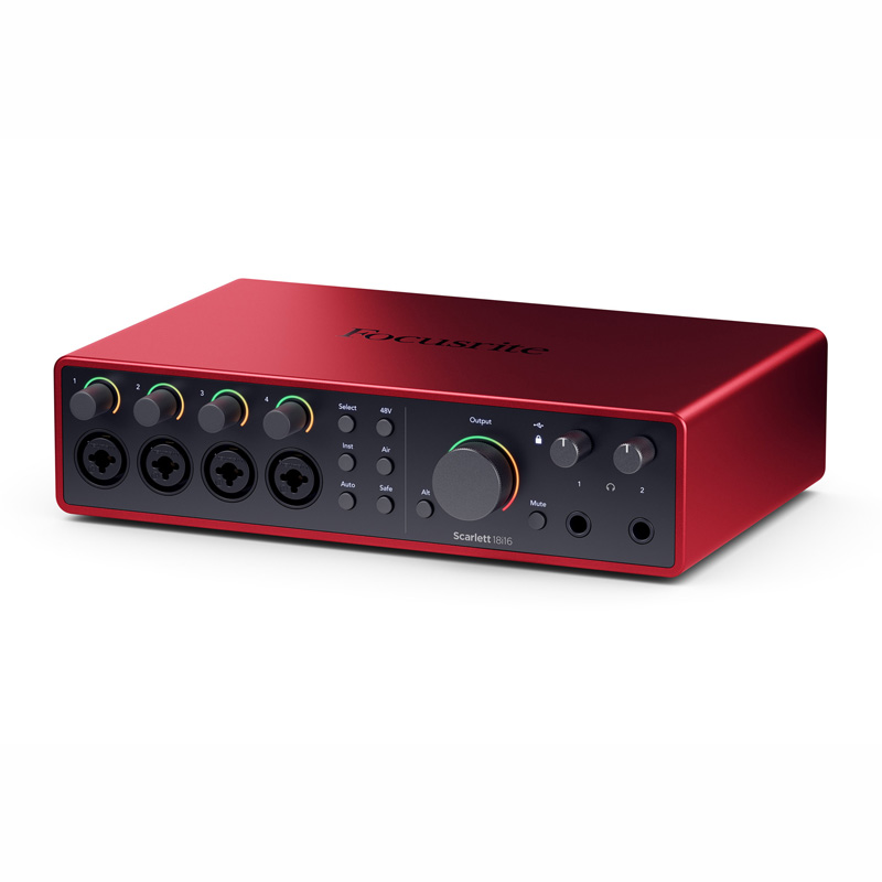 کارت صدا فوکوسرایت Focusrite Scarlett 18i16 4th Gen