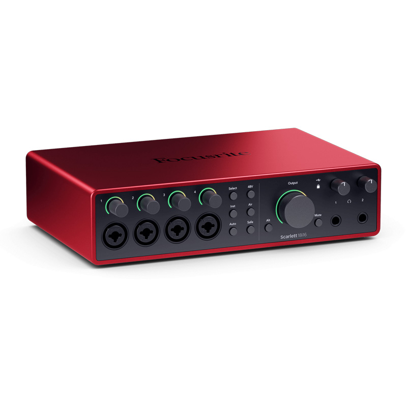 کارت صدا فوکوسرایت Focusrite Scarlett 18i16 4th Gen