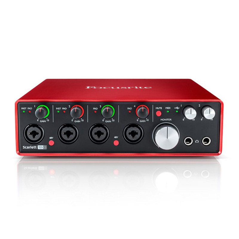 قیمت خرید فروش کارت صدا فوکوسرایت Focusrite Scarlett 18i8 G2