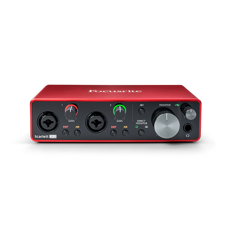 کارت صدا فوکوسرایت Focusrite Scarlett 2i2 3rd Gen