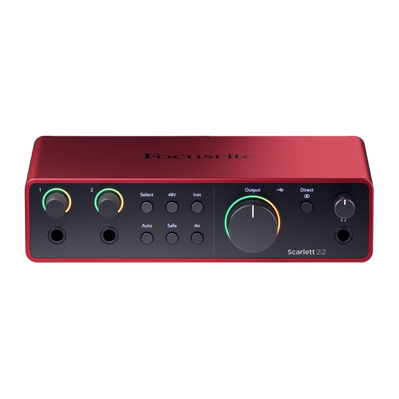 قیمت خرید فروش کارت صدا فوکوسرایت Focusrite Scarlett 2i2 4th Gen