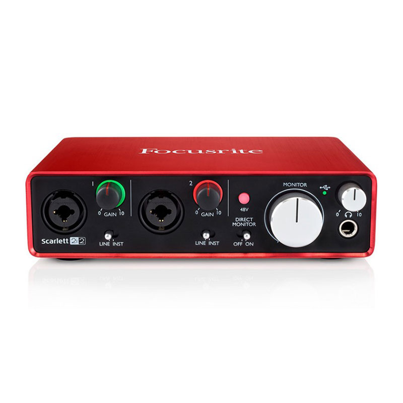 قیمت خرید فروش کارت صدا فوکوسرایت Focusrite Scarlett 2i2 G2