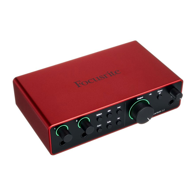 کارت صدا فوکوسرایت Focusrite Scarlett 2i2 Studio 4th Gen