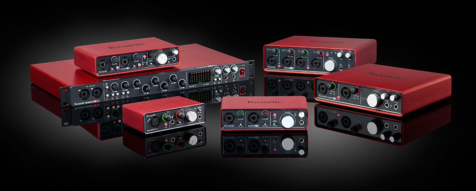 Focusrite Scarlett 2i2 Studio Bundle کارت صدا