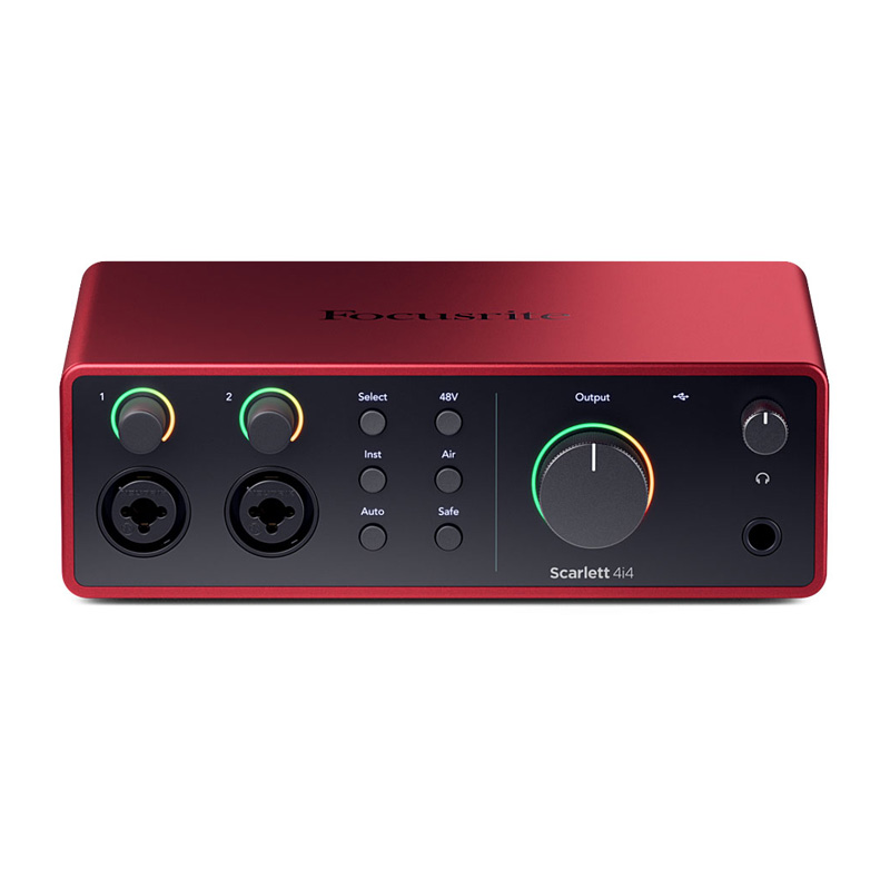 کارت صدا فوکوسرایت Focusrite Scarlett 4i4 4th Gen