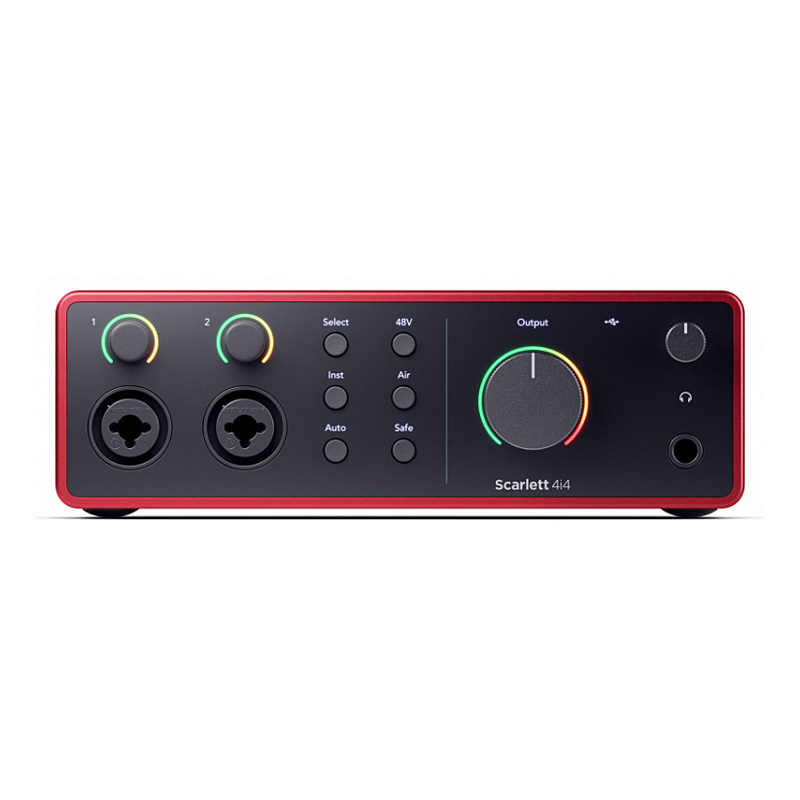 کارت صدا فوکوسرایت Focusrite Scarlett 4i4 4th Gen