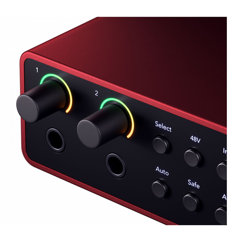 کارت صدا فوکوسرایت Focusrite Scarlett 4i4 4th Gen