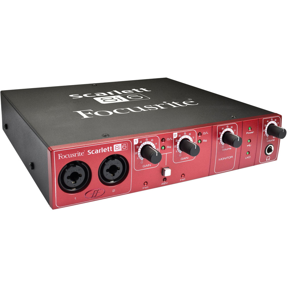 قیمت خرید فروش کارت صدا فوکوسرایت Focusrite Scarlett 8i6 USB 2.0