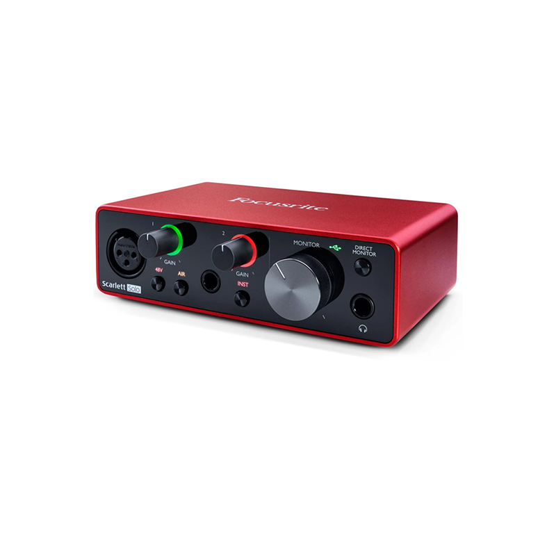 کارت صدا فوکوسرایت Focusrite Scarlett Solo 3rd Gen