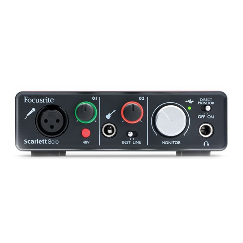 قیمت خرید فروش کارت صدا فوکوسرایت Focusrite Scarlett Solo